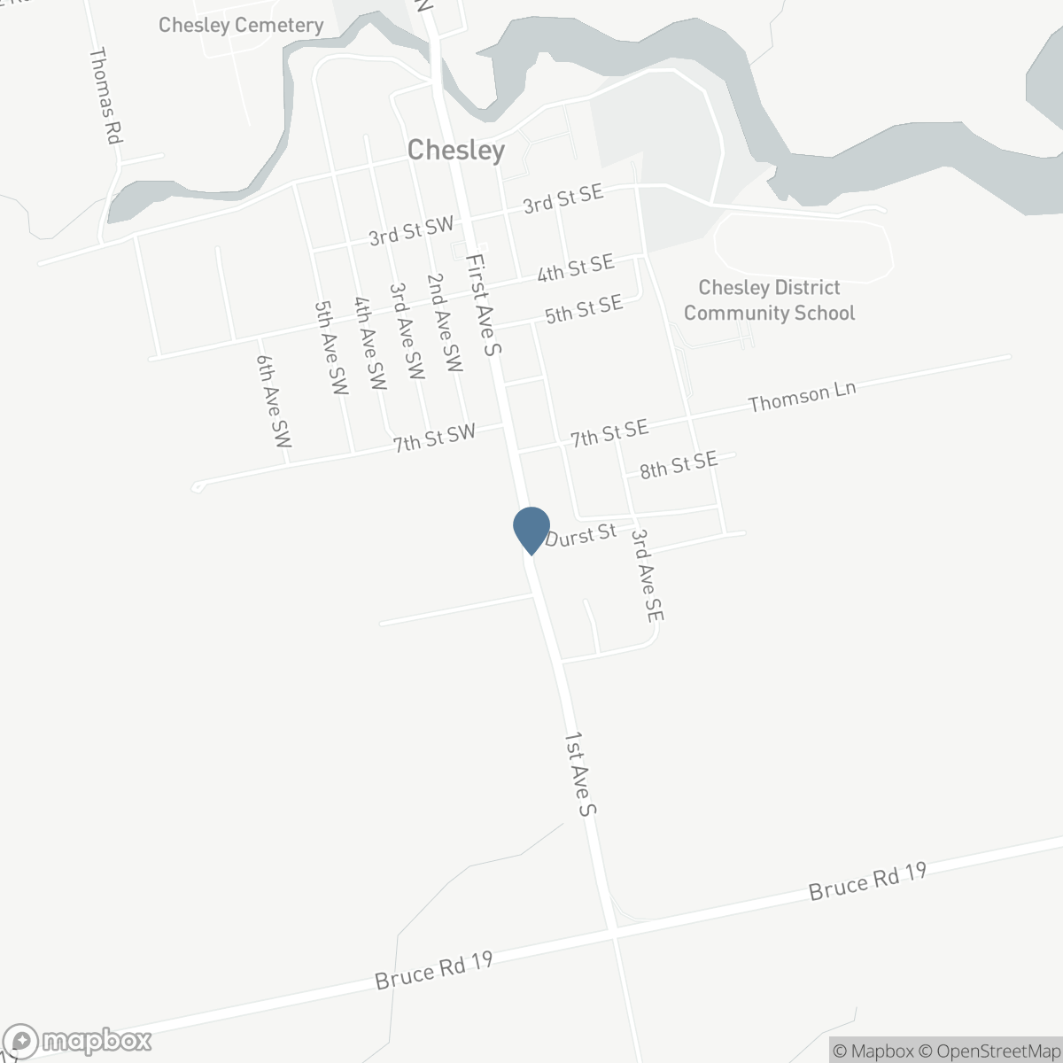 307 1ST AVENUE S, Chesley, Ontario N0G 1L0